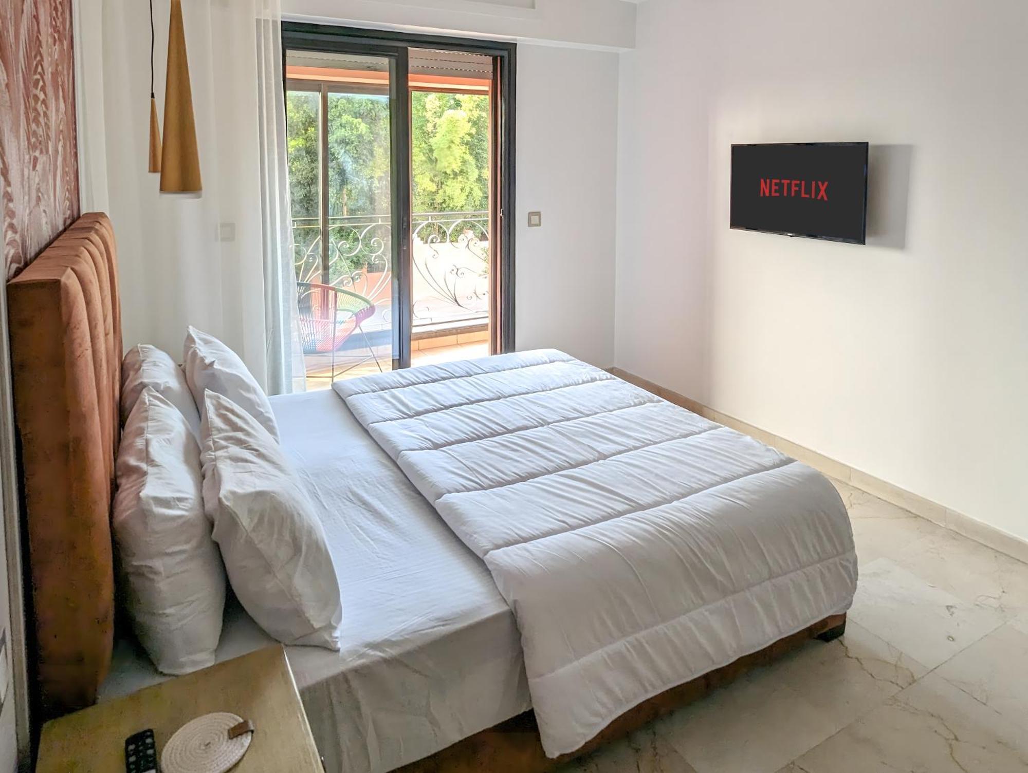 Apartement Panoramic View Majorelle Garden With Pool Marrakesh Ngoại thất bức ảnh